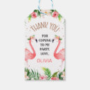 Recherche de flamingo étiquettes cadeau Flamant