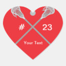 Suche nach lacrosse stick aufkleber Herz