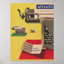 Recherche de machine écrire posters Rétro