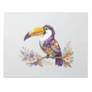 Recherche de oiseau coloré blocsnotes Animal