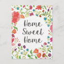 Recherche de home sweet home cartes postales Fleurs