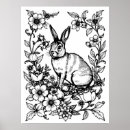 Suche nach vintage kaninchen poster Blumen