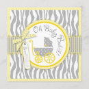 Recherche de zebra print baby shower invitations Chic