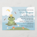 Recherche de prince de grenouille invitations Mignon