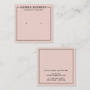Recherche de porte cartes visite Rose pâle
