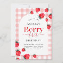 Recherche de fruit anniversaire invitations Anniversaire de fraise