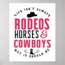 Suche nach country western poster Rodeo