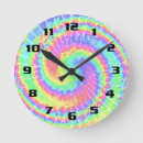 Recherche de les années 60 horloges Psychédélique