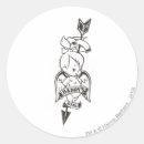 Recherche de pebble autocollants Cartoon stone age