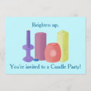 Recherche de bougies invitations Coloré