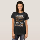 Suche nach bengalische katze tshirts Haustier