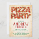 Recherche de pizza party invitations À la pizza