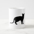 Recherche de silhouette de chat tasses Pour tous