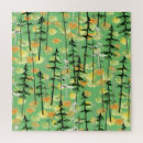 Suche nach herbstwald puzzle Vintag