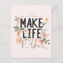 Recherche de lumineuses cartes postales Typographie