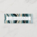 Recherche de mariage turquoise cartes visite Marbre