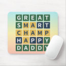 Recherche de heureuses tapis souris Dad