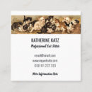 Recherche de cat sitter cartes visite Toute personne