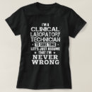 Suche nach labortechniker tshirts Stelle