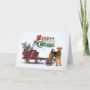 Recherche de airedales noël cartes Animal