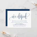 Recherche de eloped invitations Elopement