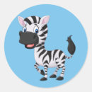 Suche nach cartoon zebra aufkleber Tierwelt