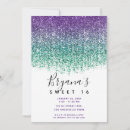 Suche nach lila glitter einladungen Glanz