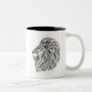 Recherche de tête de lion tasses Zendoodle