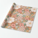 Recherche de style bohème papier cadeau Vintage