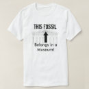 Recherche de fossil tshirts Vieux