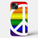 Recherche de amour de paix iphone coques Arc en ciel