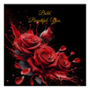 Suche nach romantische rote rosen poster Elegant