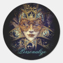 Suche nach masquerade mask aufkleber Gold