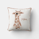 Recherche de girafe coussins De baby shower