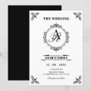 Recherche de décoratif mariage invitations Noir et blanc