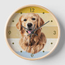 Recherche de golden retriever horloges Portrait