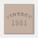 Suche nach 1981 magnete Geschenkidee