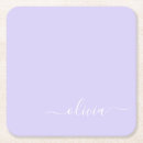 Recherche de lavande dessous de verres Monogramme