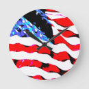 Recherche de drapeau des états unis horloges Vintage