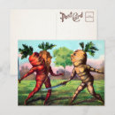 Recherche de duel cartes postales Épée