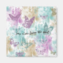 Recherche de papillon abstrait magnets Rose