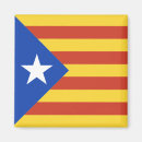 Recherche de la catalogne magnets Drapeau