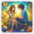 Recherche de papillon jaune autocollants Romantique