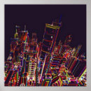 Recherche de ville posters Futuriste