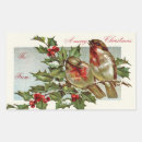 Recherche de oiseau de noël autocollants Oiseaux