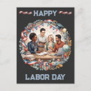 Recherche de travail cartes postales Drapeau américain