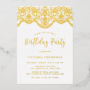 Recherche de élégant dentelle invitations Fête d'anniversaire