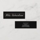 Recherche de tous cartes visite Administrative professional