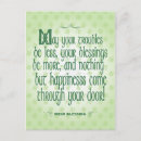 Recherche de bénédiction irlandaise cartes postales Humour