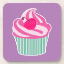 Recherche de polka dot dessous de verres Rose